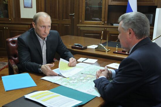 Vladimir Putin visits Gazprom-VNIIGAZ Ltd.