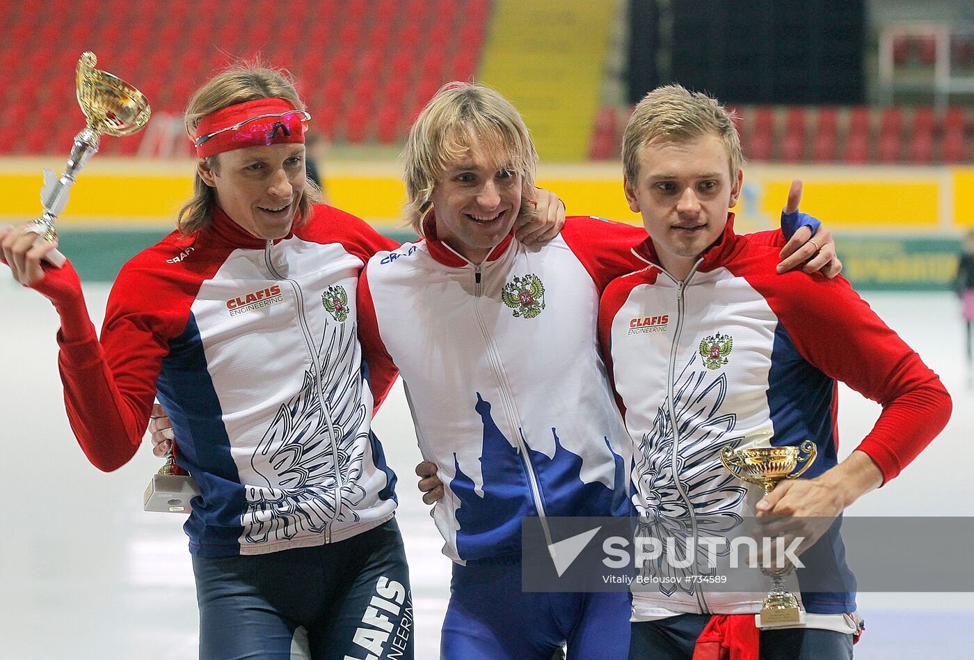 Yevgeny Lalenkov, Alexei Yesin, Sergei Chadayev