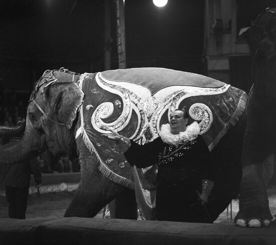 Circus performer Yury Durov