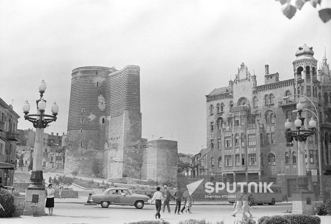 The Maiden Tower in Baku