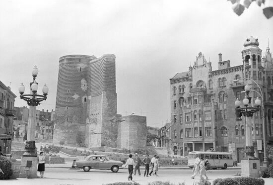 The Maiden Tower in Baku