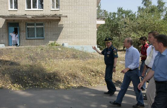 Vladimir Putin visits Voronezh