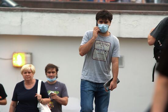 Moscow engulfed by wildfire smoke