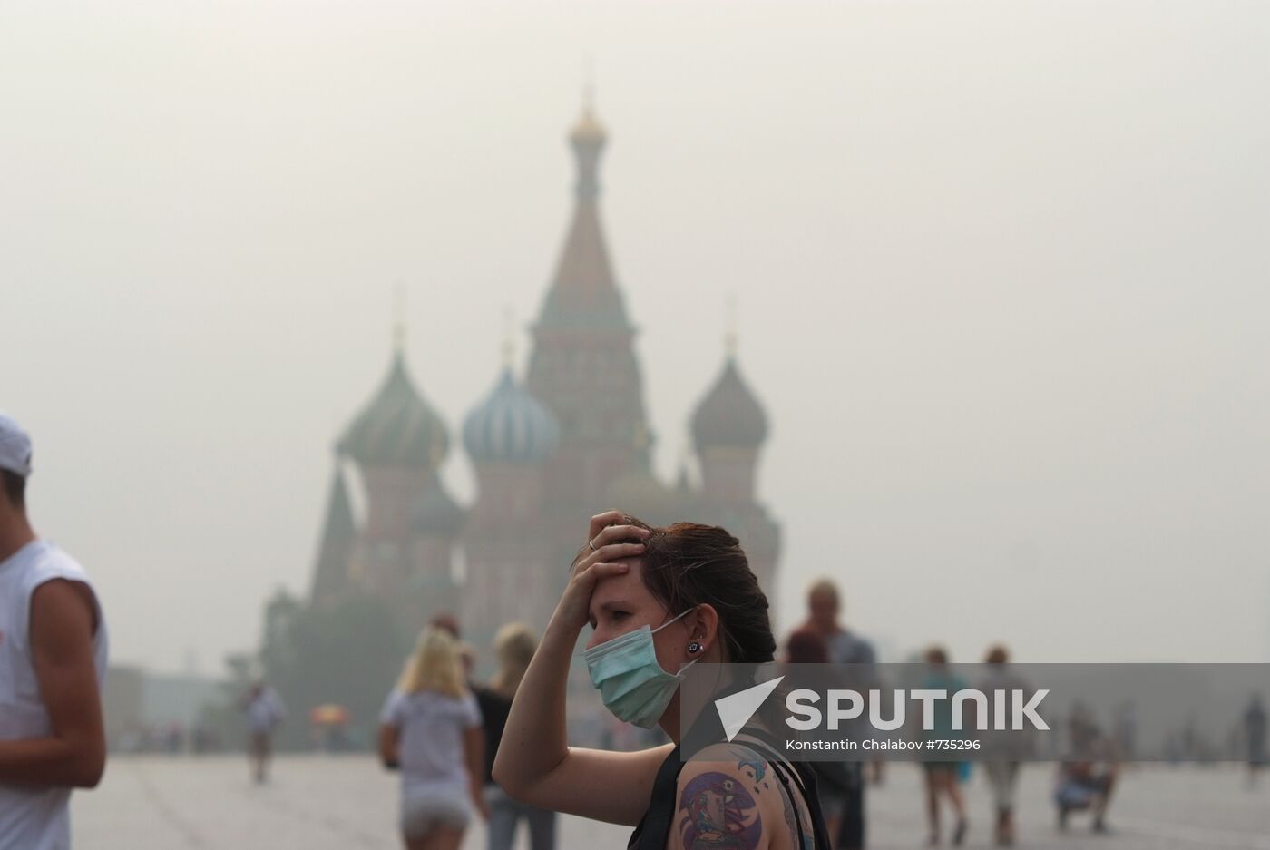 Moscow engulfed by wildfire smoke