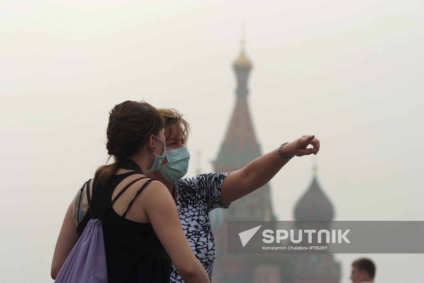 Moscow engulfed by wildfire smoke