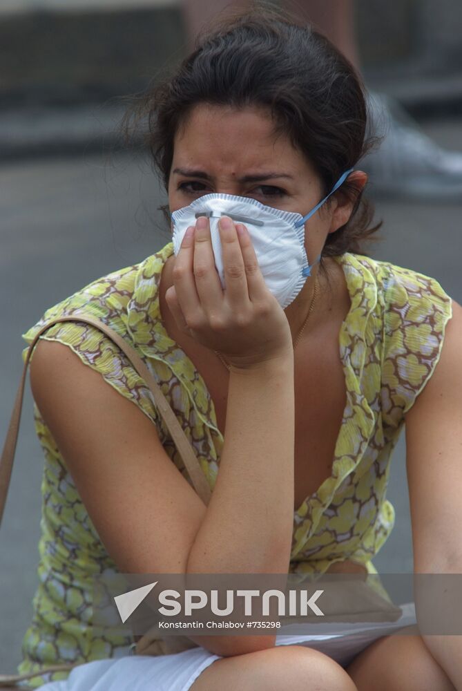 Moscow engulfed by wildfire smoke