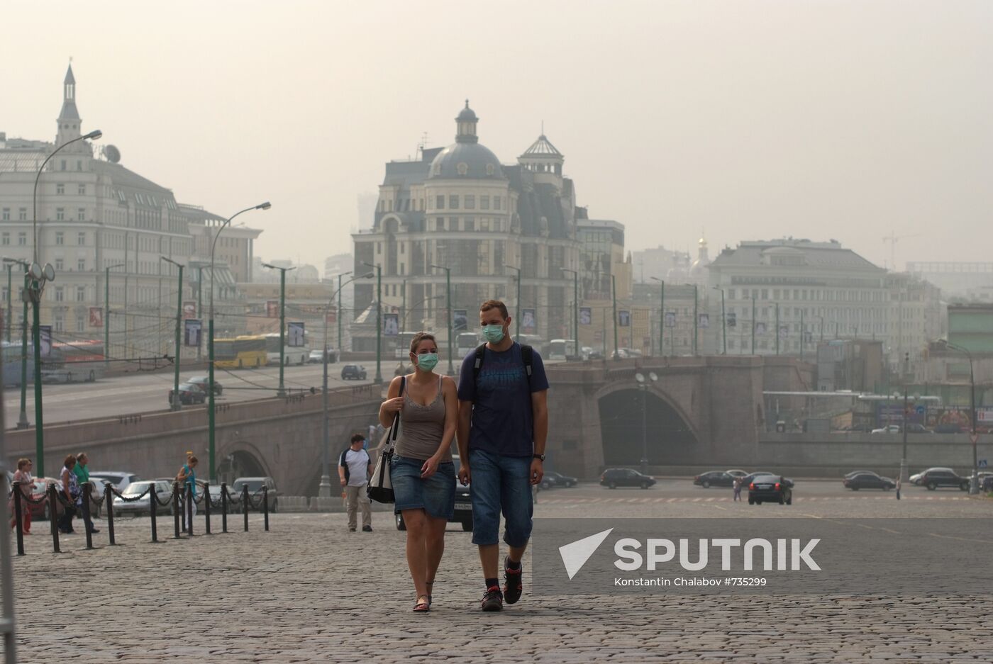 Moscow engulfed by wildfire smoke