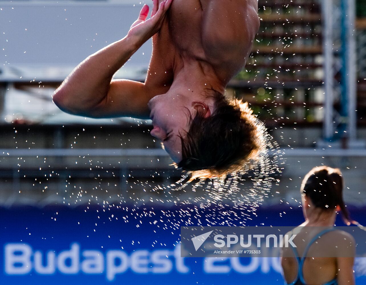 2010 European Aquatics Championships. Day One