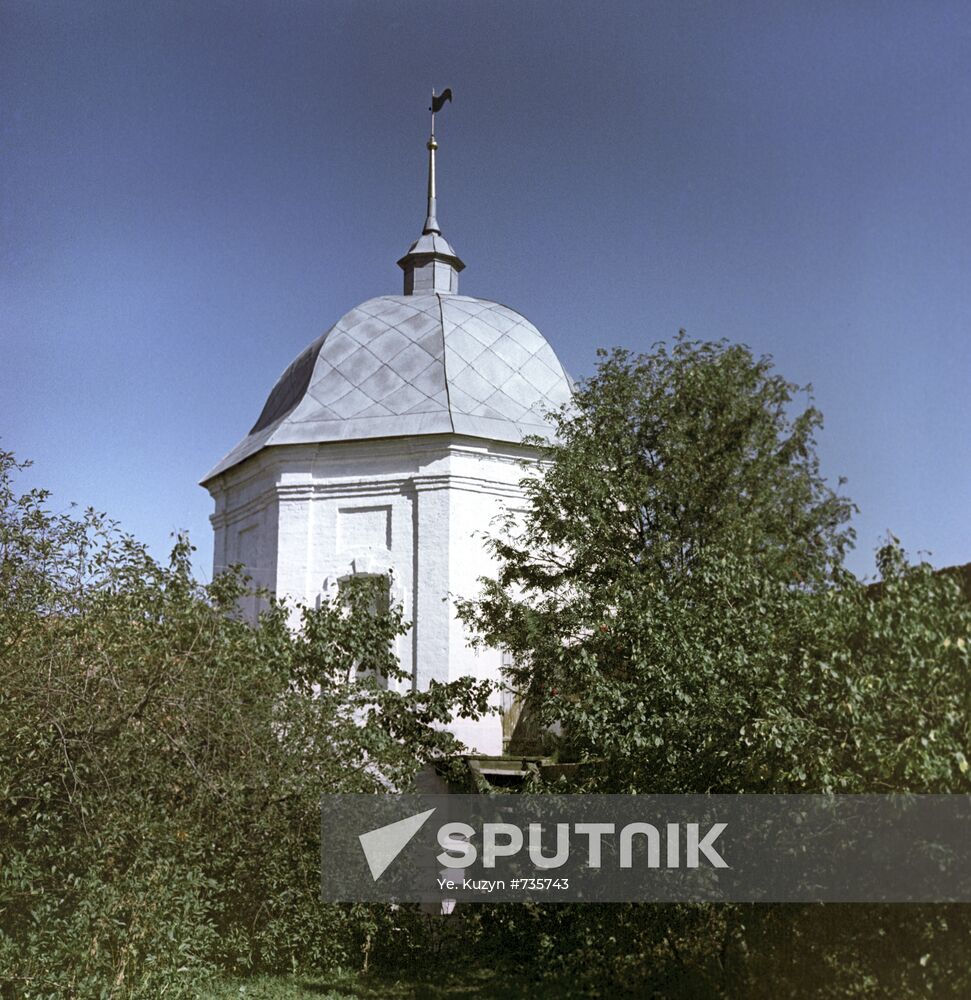 North-eastern tower of Goritsky Monastery of Dormition