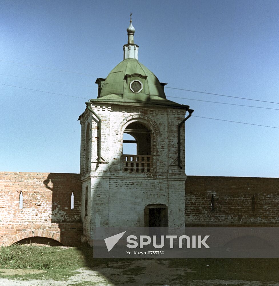 Belfry at Goritsky Monastery of Dormition