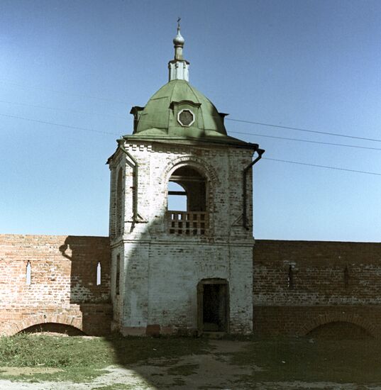 Belfry at Goritsky Monastery of Dormition