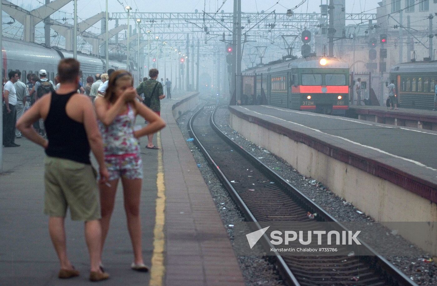 Moscow engulfed in wildfire smoke