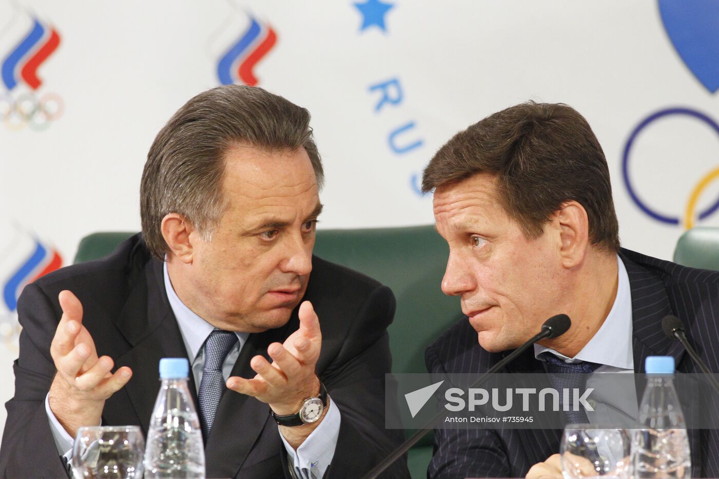 Vitaly Mutko, Alexander Zhukov