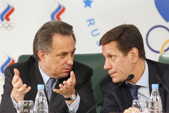 Vitaly Mutko, Alexander Zhukov