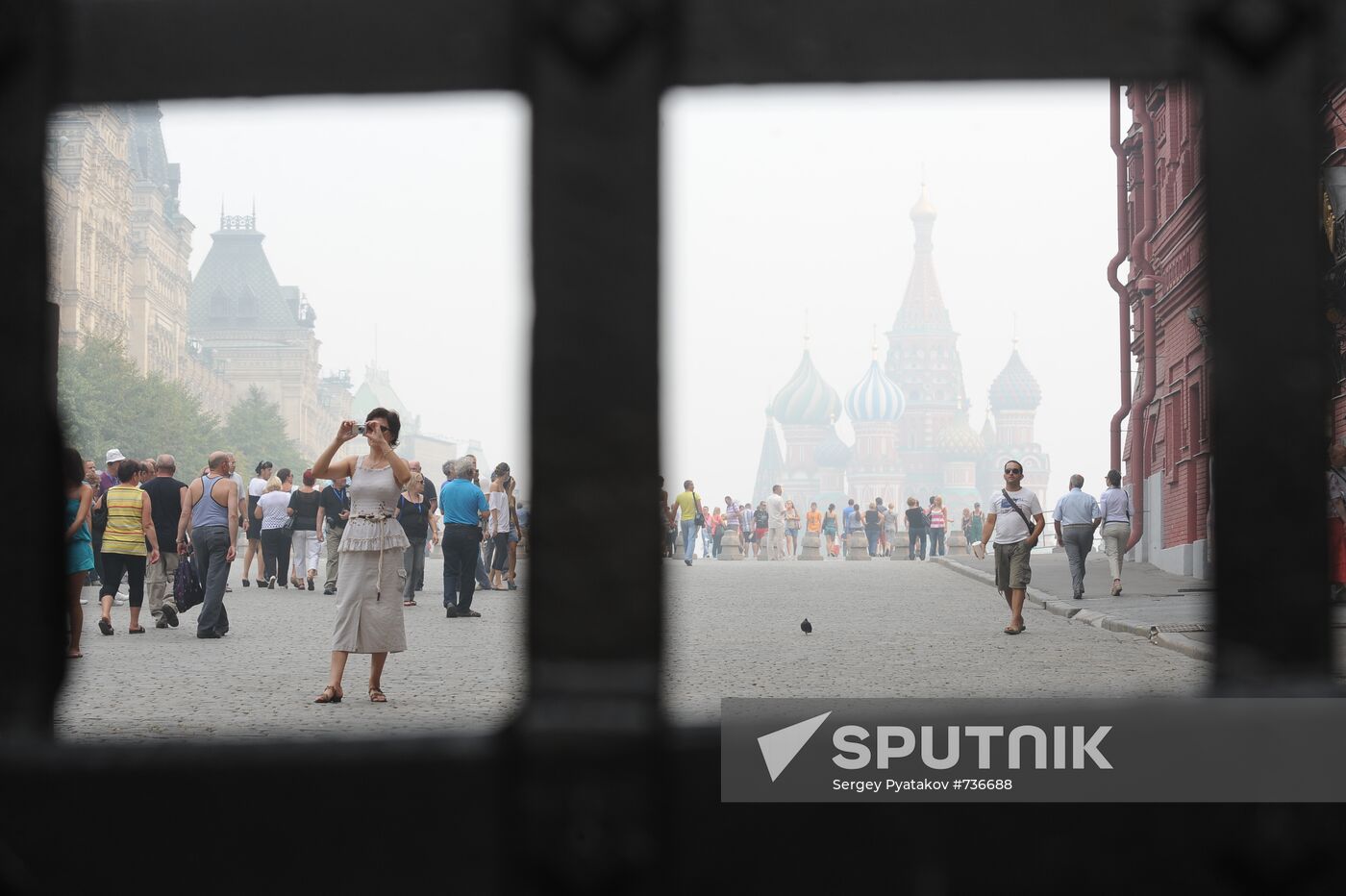 Moscow smothered in wildfire smog