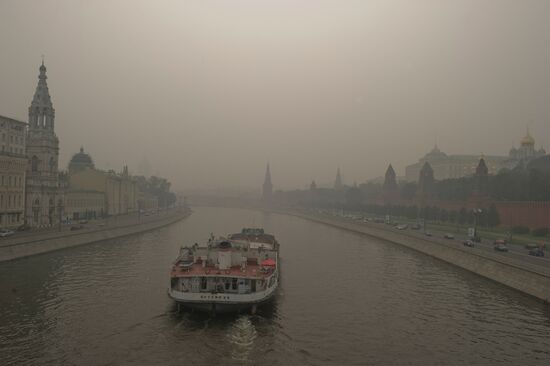 View of the Kremlin Embankment