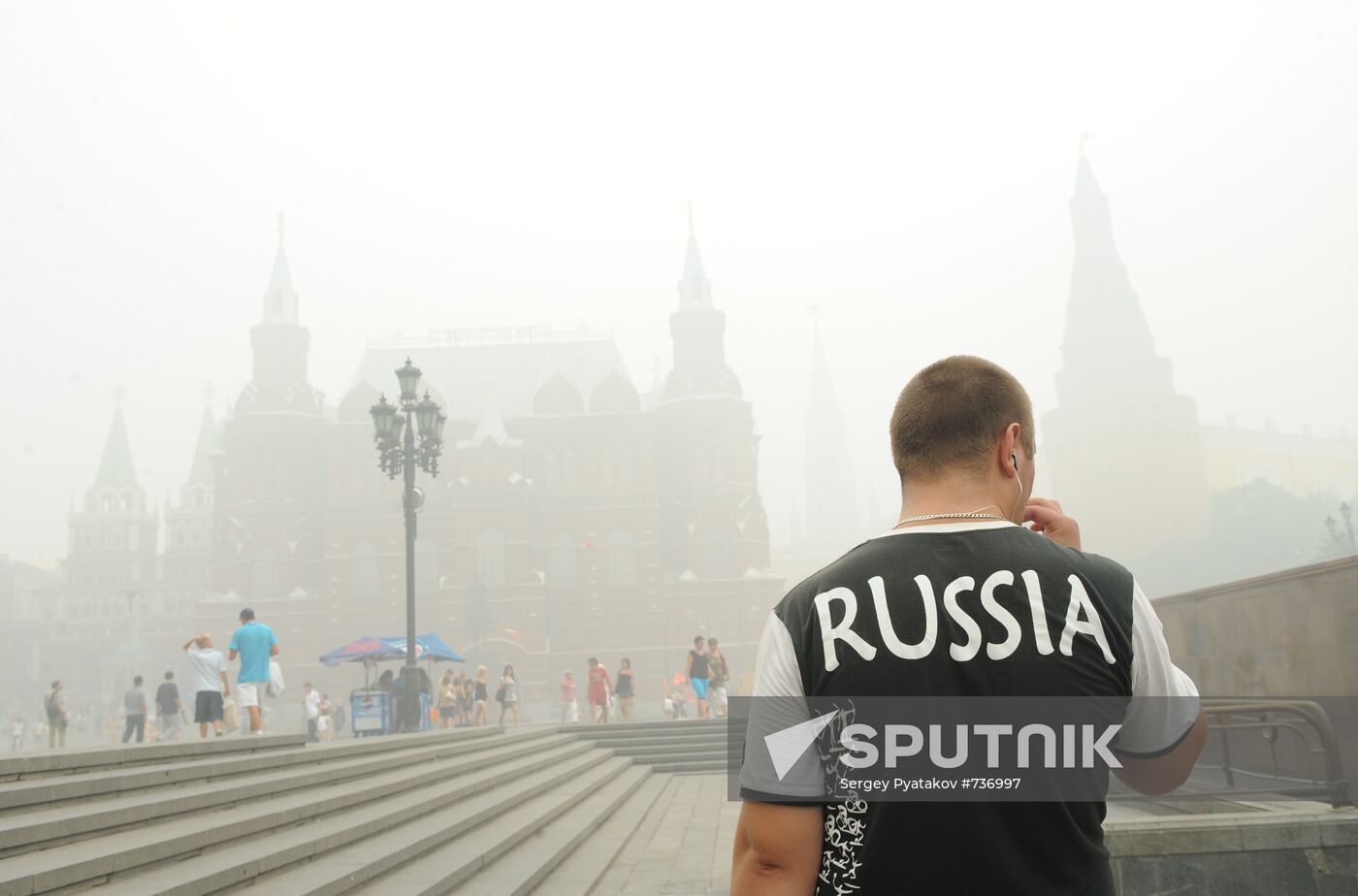 Smog in Moscow