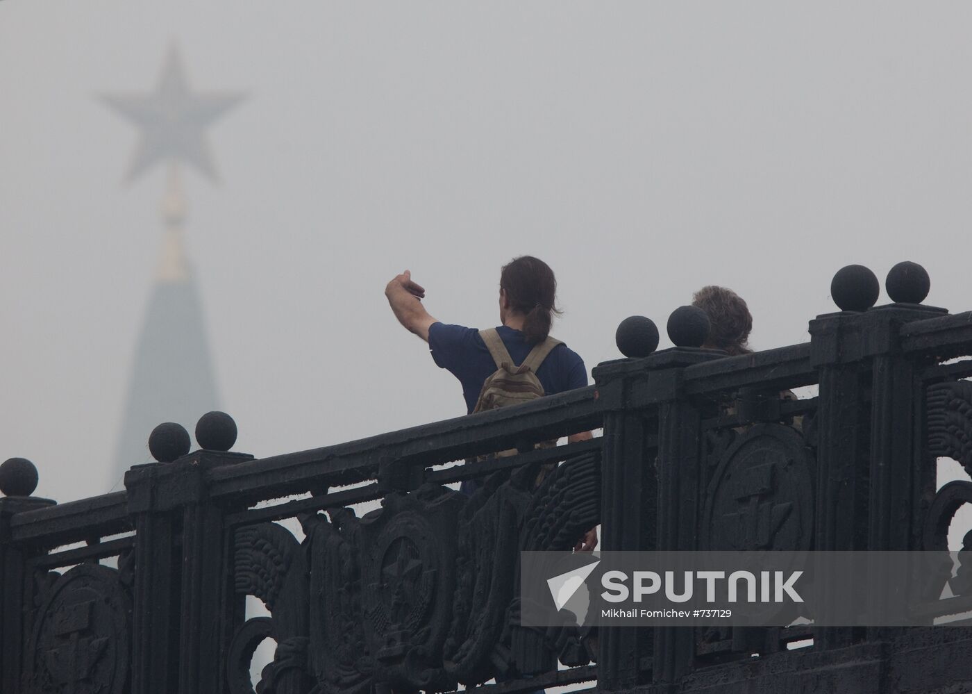 Moscow engulfed in wildfire smoke