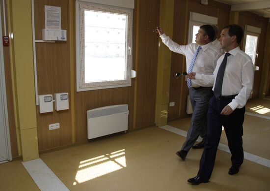 Dmitry Medvedev visiting Abkhazia