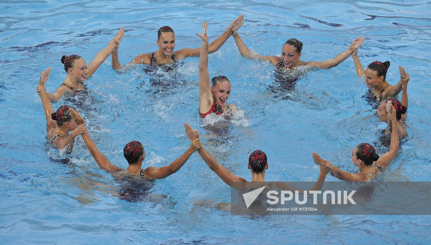 2010 European Aquatics Championships. Day Five