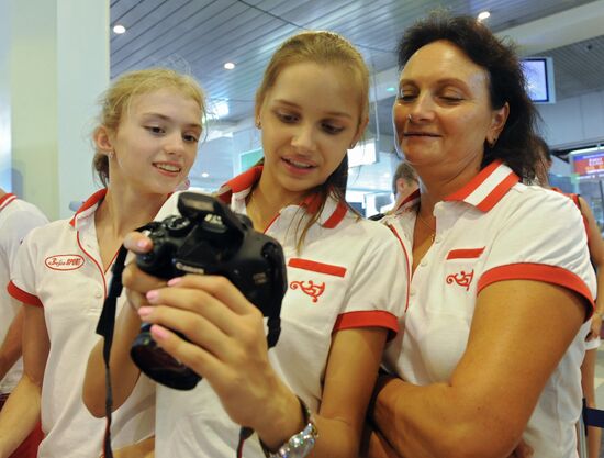 Ksenia Dudkina, Karolina Sevostyanova, Lyudmila Minayeva