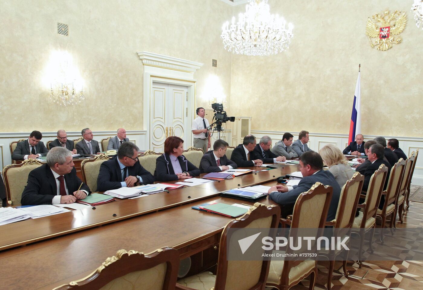 Russian Government Presidium meeting