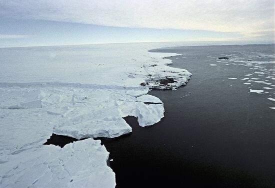 Soviet Antarctic station "Mirny"