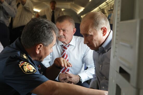 Vladimir Putin visits Central Federal District