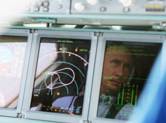 Vladimir Putin visits Central Federal District
