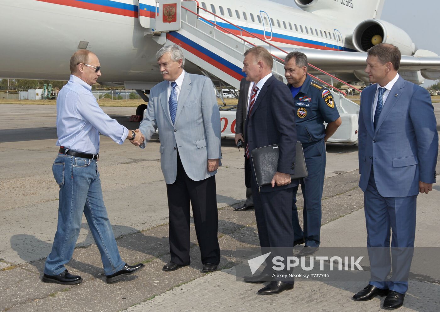 Vladimir Putin visits Central Federal District