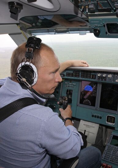 Vladimir Putin visits Central Federal District