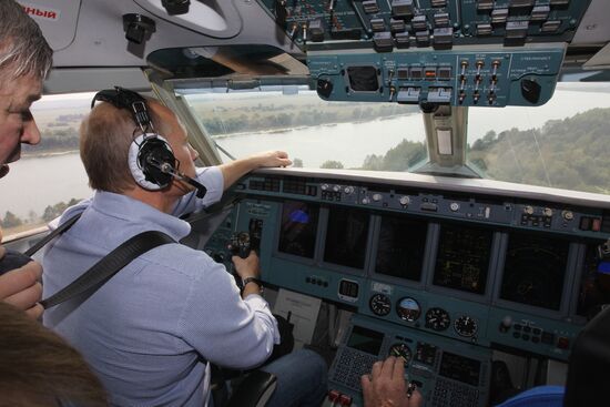 Vladimir Putin visits Central Federal District