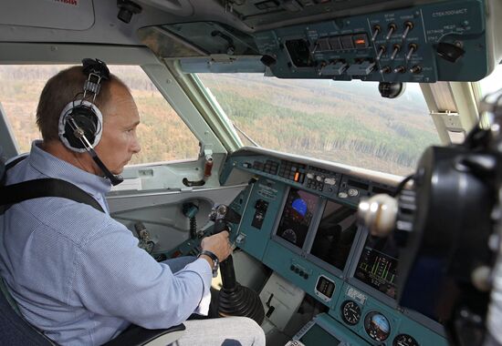 Vladimir Putin visits Central Federal District