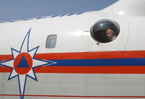 Vladimir Putin visits Central Federal District