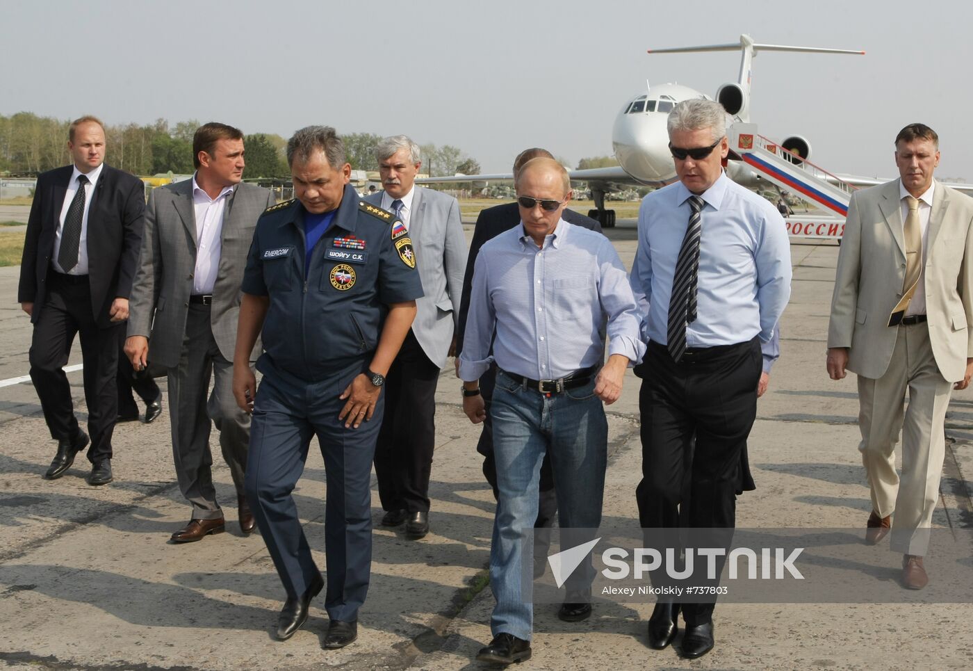 Vladimir Putin visits Central Federal District