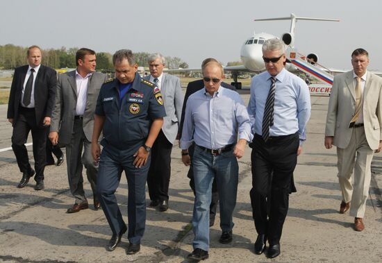 Vladimir Putin visits Central Federal District