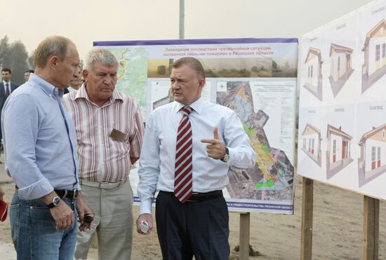 Vladimir Putin visits Central Federal District