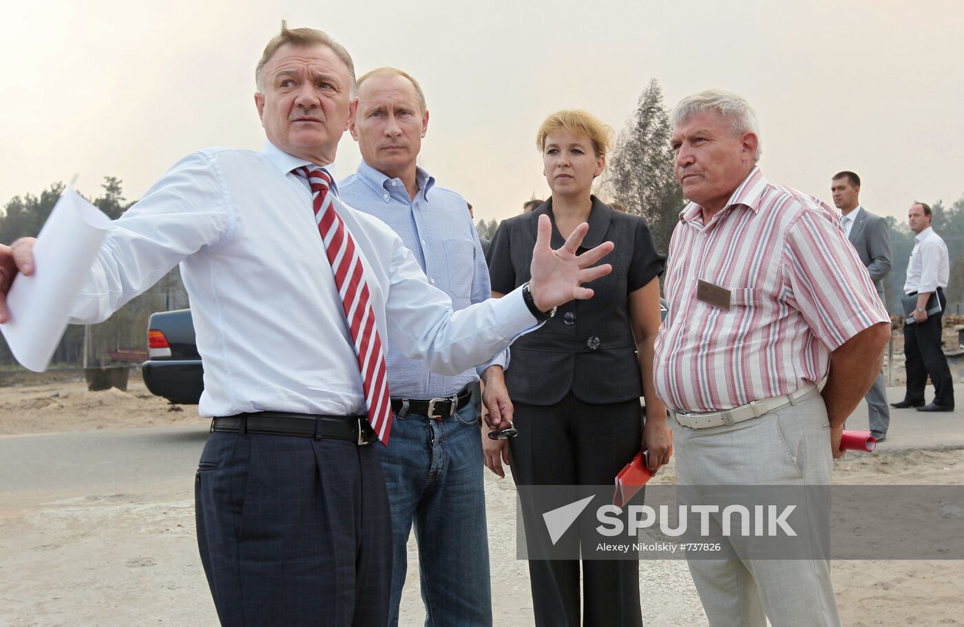 Vladimir Putin visits Central Federal District