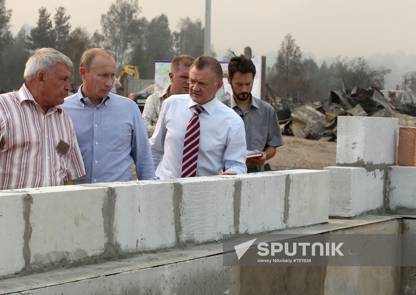 Vladimir Putin visits Central Federal District