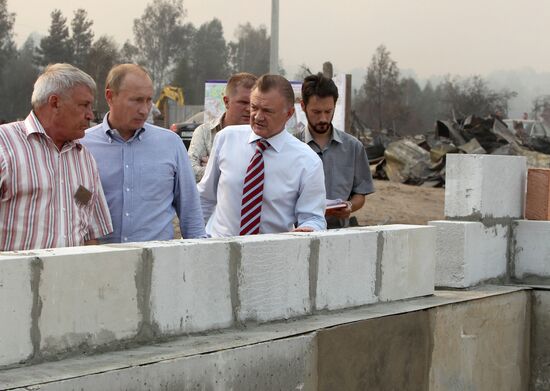Vladimir Putin visits Central Federal District