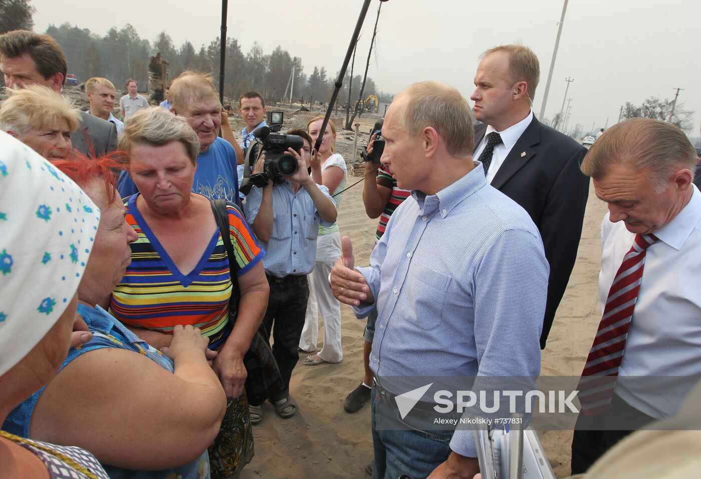 Vladimir Putin visits Central Federal District