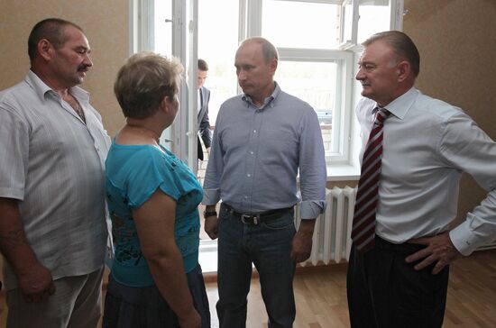Vladimir Putin visits Central Federal District