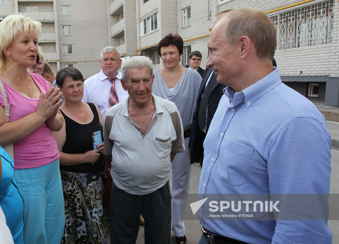 Vladimir Putin visits Central Federal District