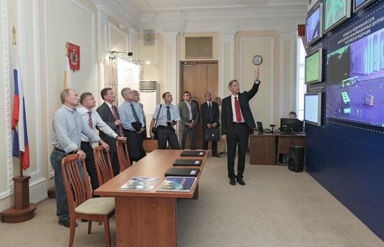 Vladimir Putin visits Central Federal District