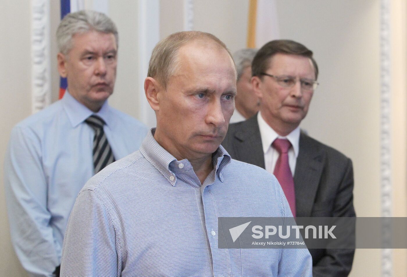 Vladimir Putin visits Central Federal District