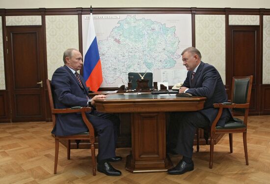Vladimir Putin visits Central Federal District