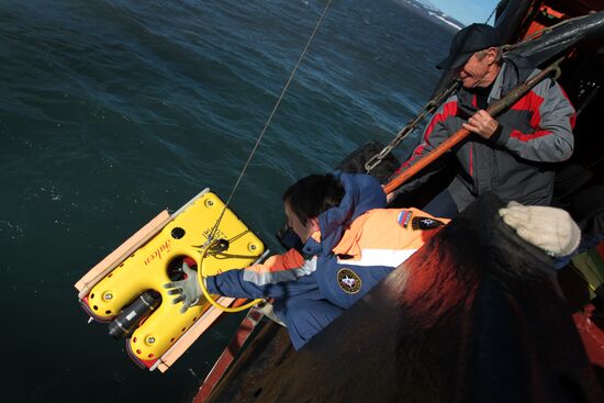 Expedition of Neotrazimy tug boat to New Land archipelago