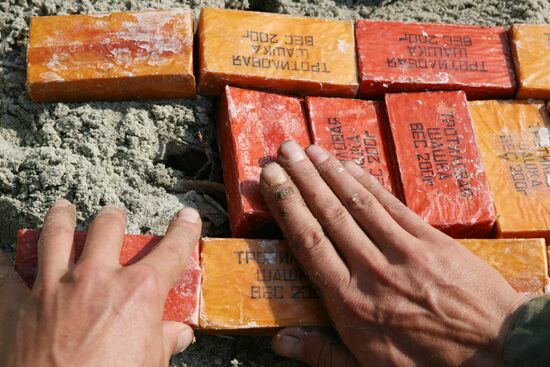 Trinitrotoluene blocks