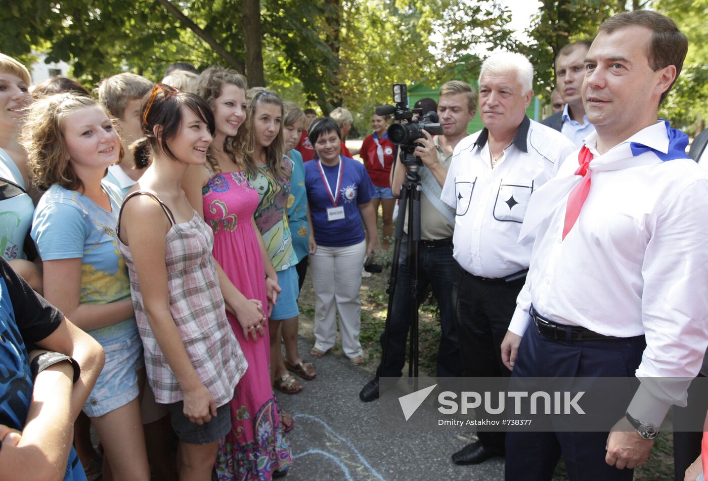 Dmitry Medvedev on working trip to Rostov Region