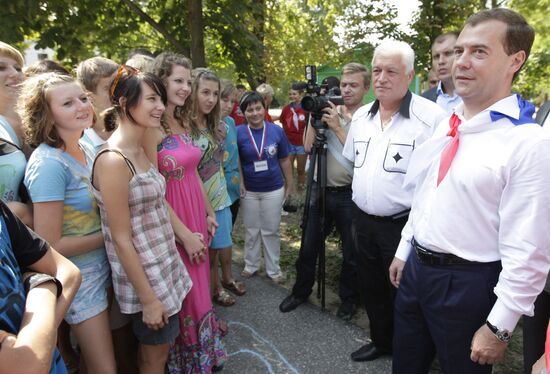 Dmitry Medvedev on working trip to Rostov Region